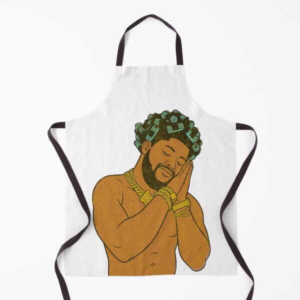 Item preview, Bossman Dlow Rapper with Hair Rollers designed and sold by ChR-oman.