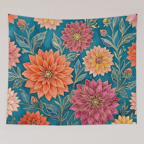Item preview, Dahlia Flower  designed and sold by GraphicsClub.
