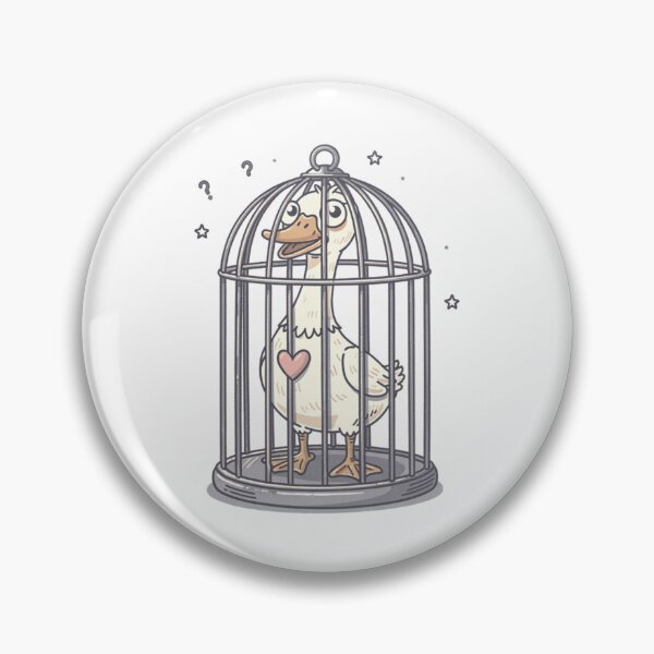 Item preview, Bird In Golden Cage Pocket Creatures Cute Animal designed and sold by Panom Suavichien.