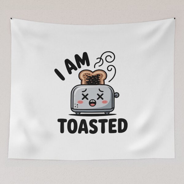 Item preview, Funny Exhausted Office Worker Student T-Shirt Decal designed and sold by Mr-wow.