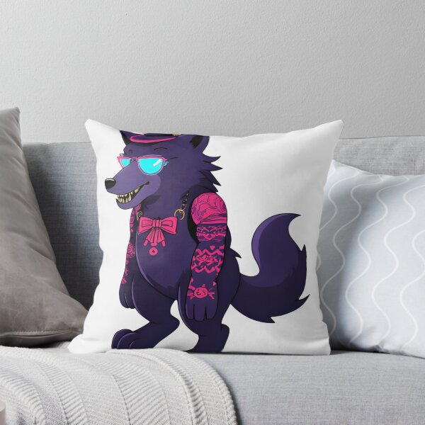 Item preview, gothic wolf cyberpunk anime style designed and sold by geekmania48.