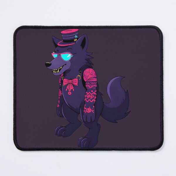 Item preview, gothic wolf cyberpunk anime style designed and sold by geekmania48.