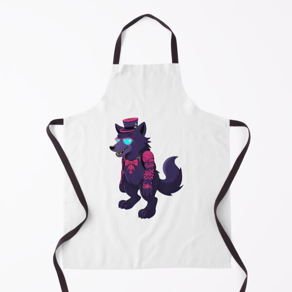 Item preview, gothic wolf cyberpunk anime style designed and sold by geekmania48.