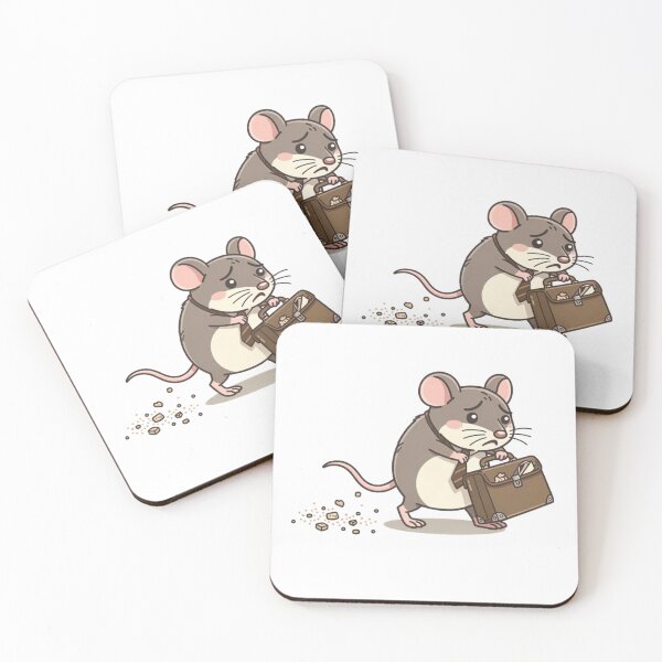 Item preview, Traveling Mouse With Bag Pocket Creatures Cute Animal designed and sold by Panom Suavichien.