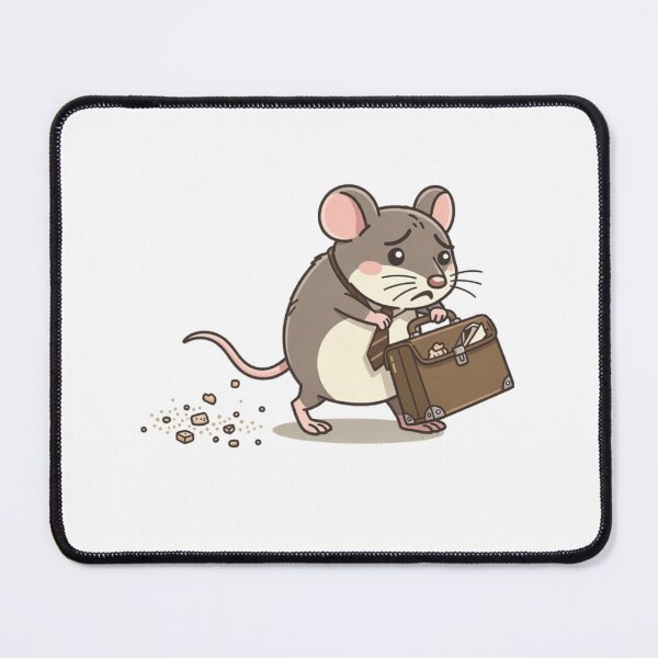 Item preview, Traveling Mouse With Bag Pocket Creatures Cute Animal designed and sold by Panom Suavichien.