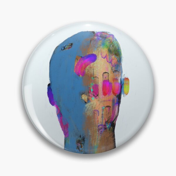 Item preview, Vibrant Glitch Head Portrait | Abstract Colorful Silhouette designed and sold by MikZviagin.