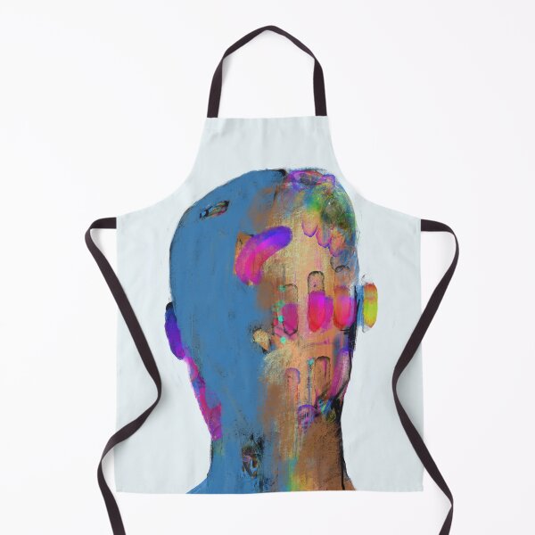 Item preview, Vibrant Glitch Head Portrait | Abstract Colorful Silhouette designed and sold by MikZviagin.