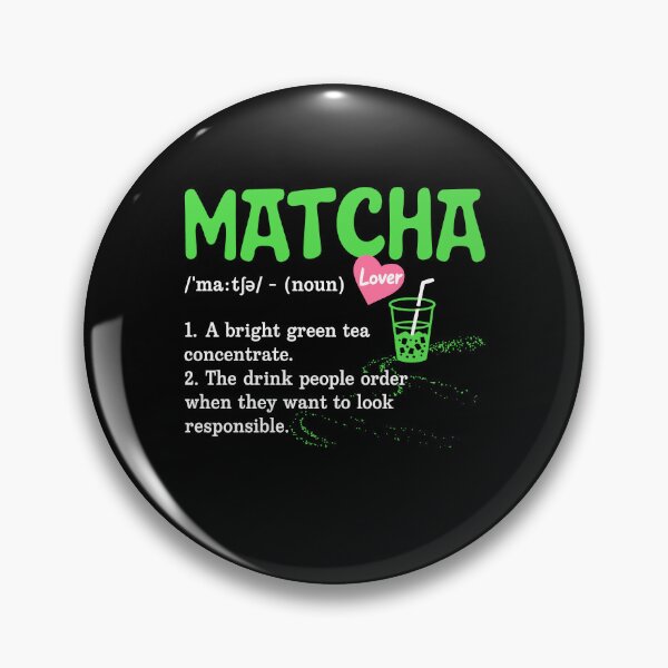 Item preview, Matcha Lover Definition designed and sold by Randomera.