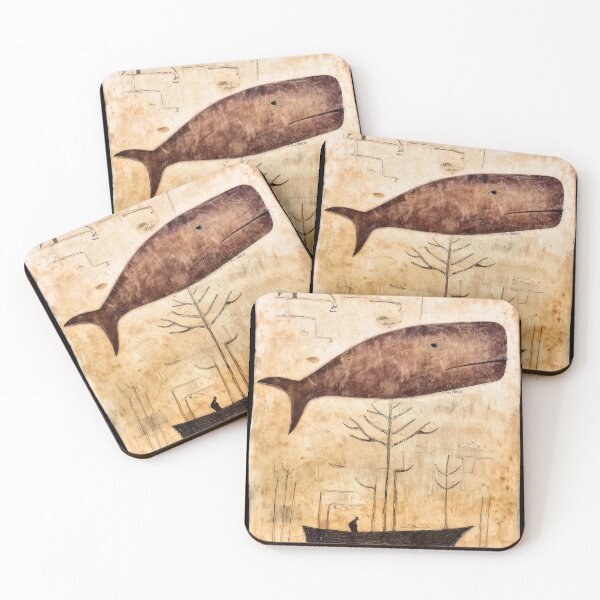 Item preview, Whale Over Floating Landscape designed and sold by lautir.