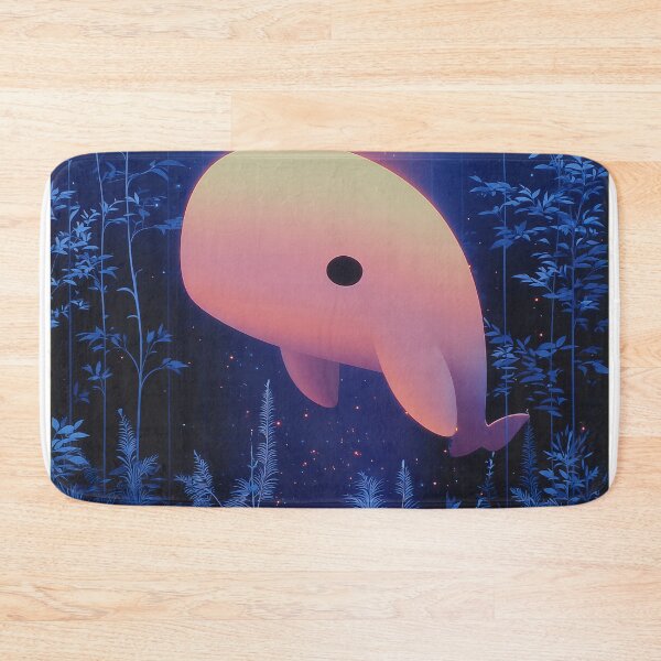 Item preview, Dreamlike Whale in a Fantasy Forest designed and sold by lautir.