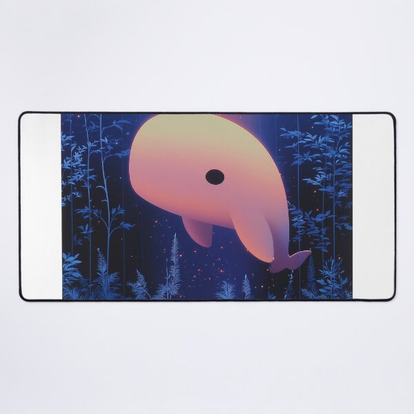 Item preview, Dreamlike Whale in a Fantasy Forest designed and sold by lautir.