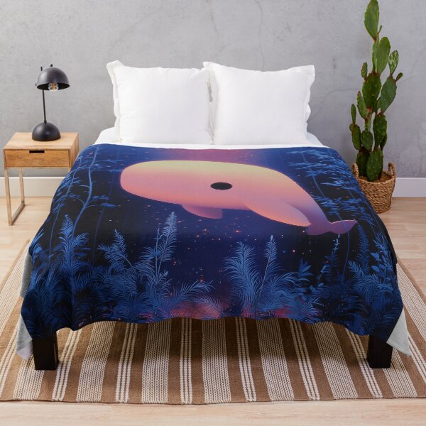 Item preview, Dreamlike Whale in a Fantasy Forest designed and sold by lautir.