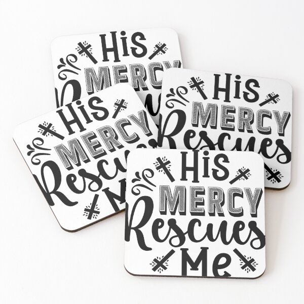 Item preview, His Mercy Recues Me designed and sold by ADCreativeprint.