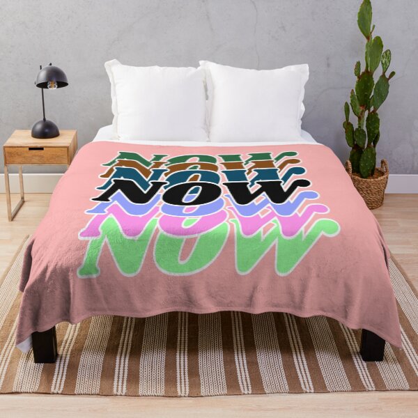 Item preview, Colorful Now Typography Retro Layered Text Design designed and sold by PixelParinda.