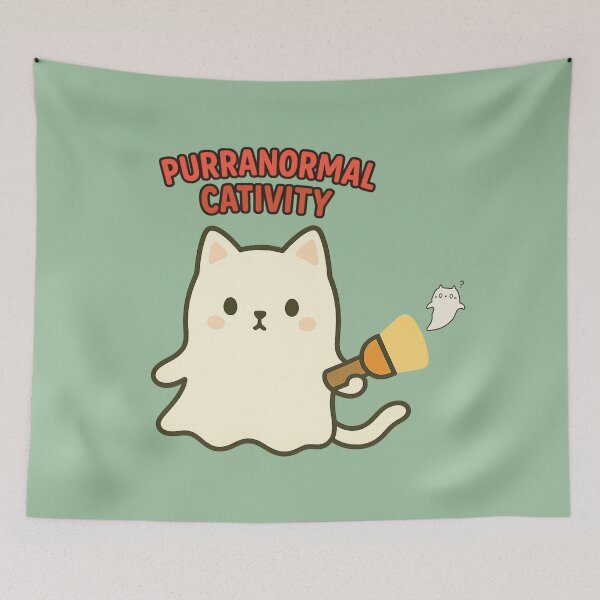 Item preview, Purranormal Cativity – On a Spooky Mission designed and sold by Wobble Studio.