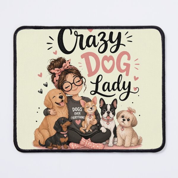 Item preview, Crazy about Dogs designed and sold by EsenciaZen.