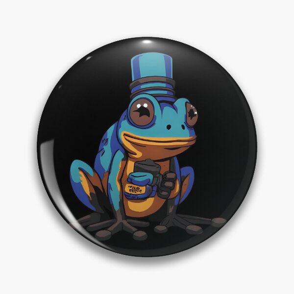 Item preview, cyberpunk anime style frog designed and sold by geekmania48.