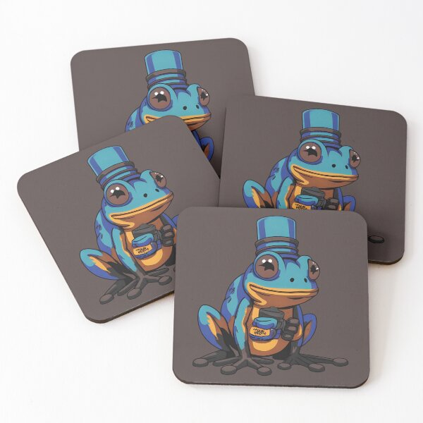 Item preview, cyberpunk anime style frog designed and sold by geekmania48.