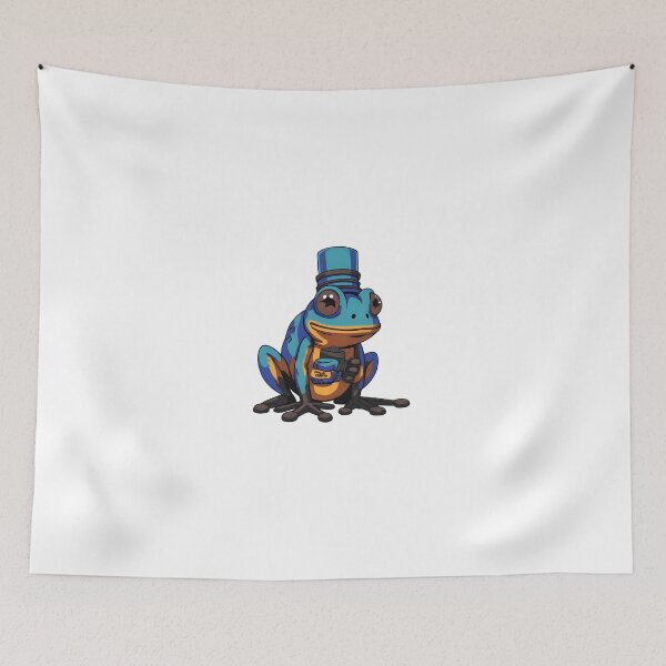 Item preview, cyberpunk anime style frog designed and sold by geekmania48.