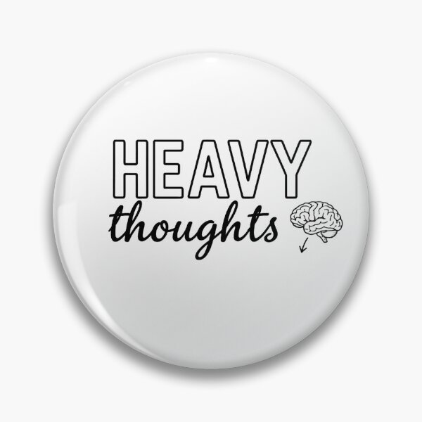 Item preview, Heavy Thoughts designed and sold by Brainy_Prints.