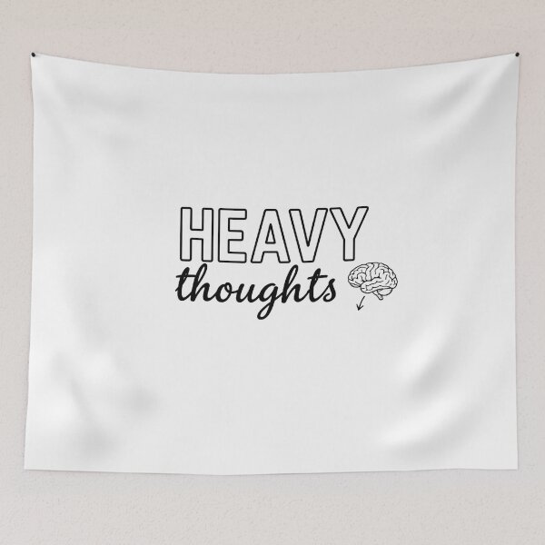 Item preview, Heavy Thoughts designed and sold by Brainy_Prints.