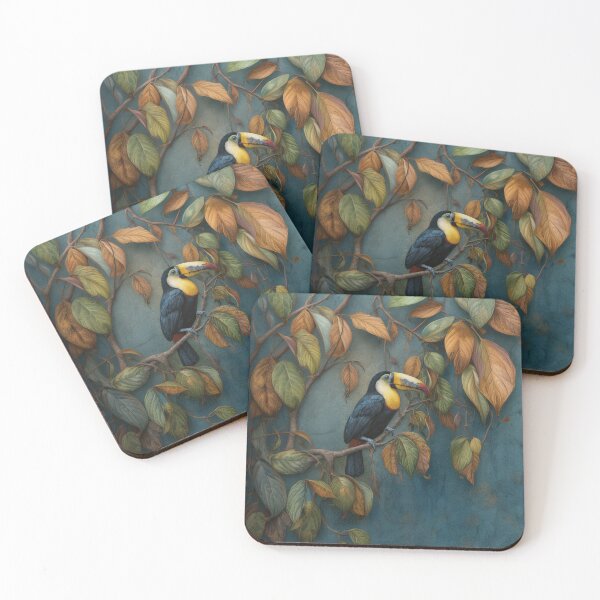 Item preview, A Toucan perched on rainforest branches, Birds in Motion designed and sold by CDC40.