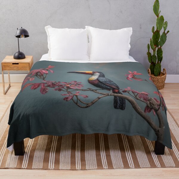 Item preview, A Toucan perched on rainforest branches, Birds in Motion designed and sold by CDC40.
