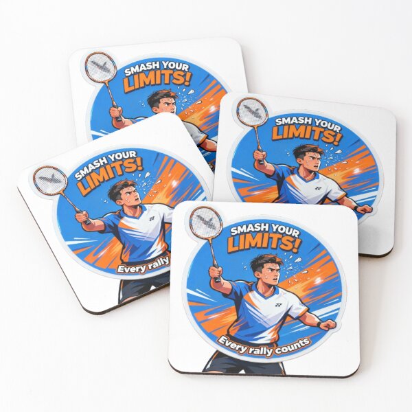 Item preview, Badminton Motivational Sports Design designed and sold by Chromatic Artistry.