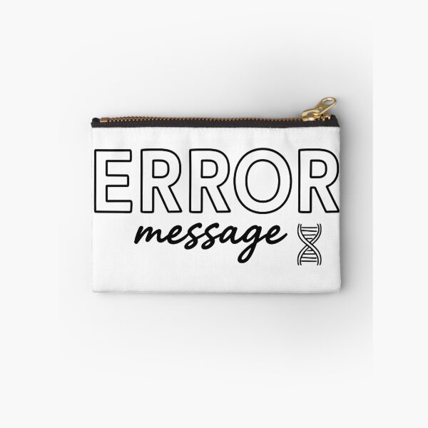 Item preview, Error message from DNA designed and sold by Brainy_Prints.