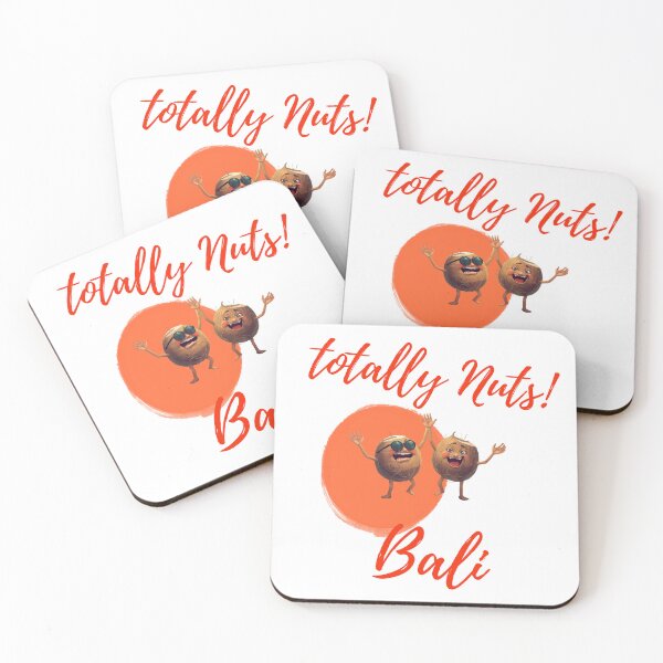 Item preview, When on holiday in Bali what do you do? Go nuts! designed and sold by ink about tropical.