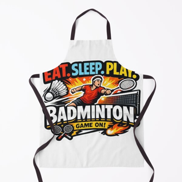 Item preview, Badminton Motivational Sports Design designed and sold by Chromatic Artistry.