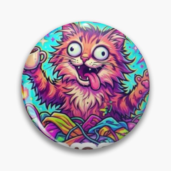 Item preview, This Is Fine Cat Meme designed and sold by Mad World Creations.