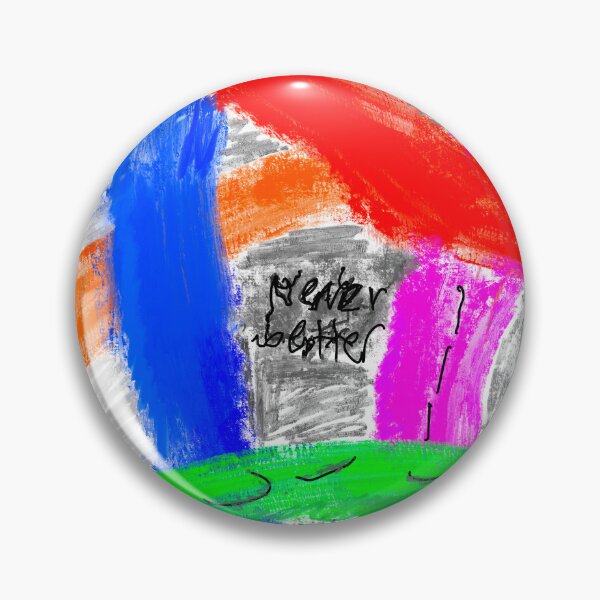 Item preview, Never Better Cross Color Brush Strokes Playful Chaos designed and sold by thecoloursandme.