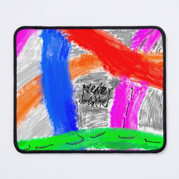 Item preview, Never Better Cross Color Brush Strokes Playful Chaos designed and sold by thecoloursandme.