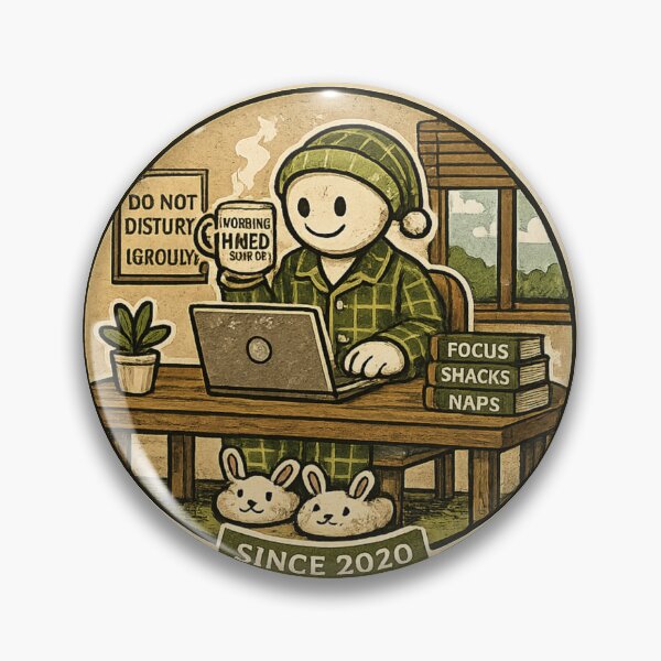 Item preview, Professional Work From Home Expert Since 2020 – Funny WFH Vintage Badge | Remote Work Gift designed and sold by irfanshikh.