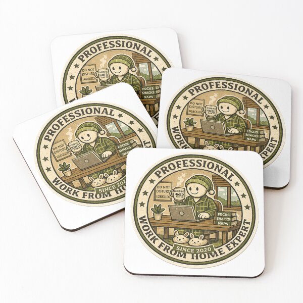 Item preview, Professional Work From Home Expert Since 2020 – Funny WFH Vintage Badge | Remote Work Gift designed and sold by irfanshikh.