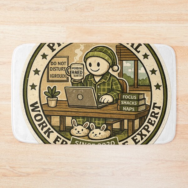 Item preview, Professional Work From Home Expert Since 2020 – Funny WFH Vintage Badge | Remote Work Gift designed and sold by irfanshikh.