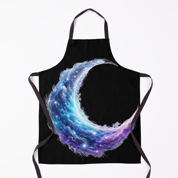 Item preview, Lunar Nebula Glow – Crescent Moon Cosmic Dream Design1 designed and sold by OandSDesigns23.