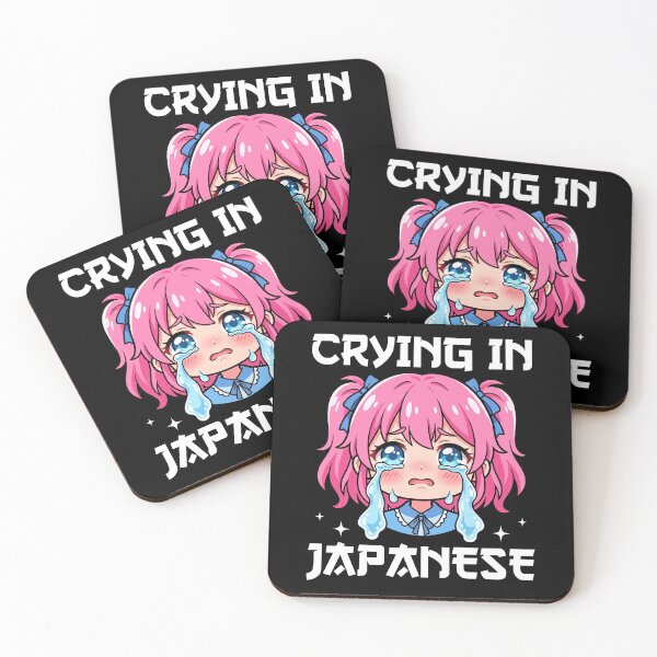 Item preview, ANIME - CRYING IN JAPANESE designed and sold by KEF Custom.