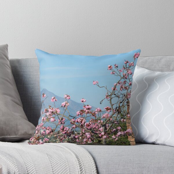Item preview, Mountains and spring blommsoms designed and sold by AsahiNoAme.