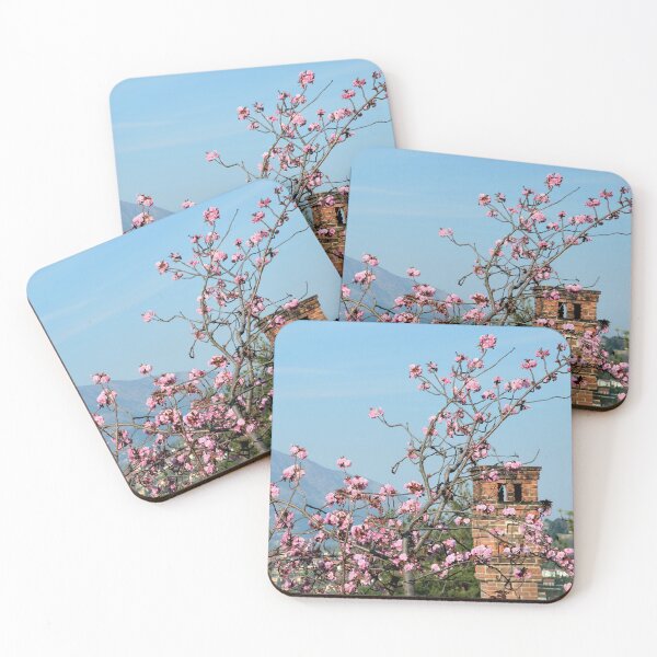 Item preview, Mountains and spring blommsoms designed and sold by AsahiNoAme.