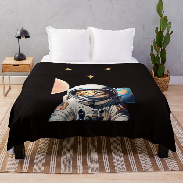 Item preview, Astronaut Cat in Space - Cute Galaxy Kitty T-Shirt designed and sold by MOHAMEDNOOR428.