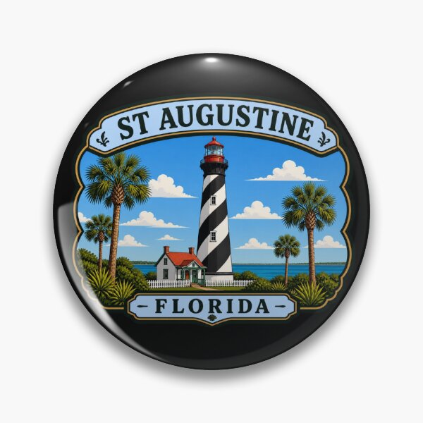 Item preview, St. Augustine, Florida - Lighthouse Scenic designed and sold by Myra365Art.
