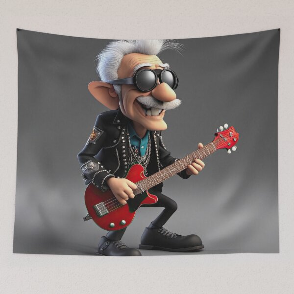 Item preview, Old Man punk rocker designed and sold by Colin Bentham.