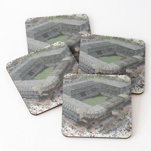 Item preview, St James' Park City Football Ground Architecture Watercolour Print designed and sold by ArtworkNorth.