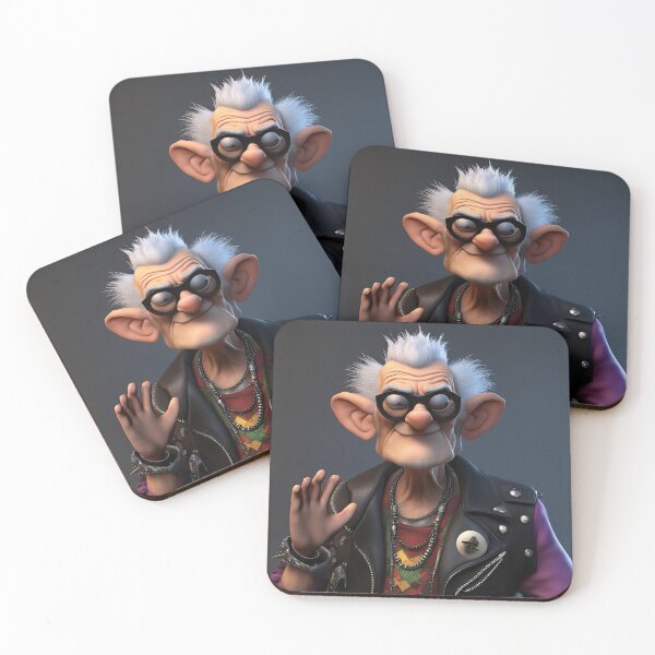 Item preview, Old Man punk rocker designed and sold by Colin Bentham.