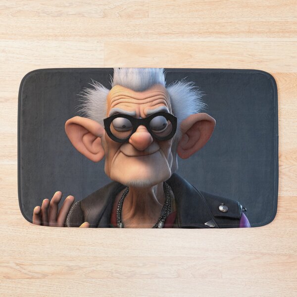 Item preview, Old Man punk rocker designed and sold by Colin Bentham.