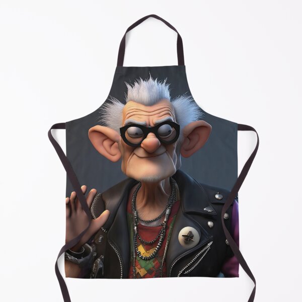 Item preview, Old Man punk rocker designed and sold by Colin Bentham.