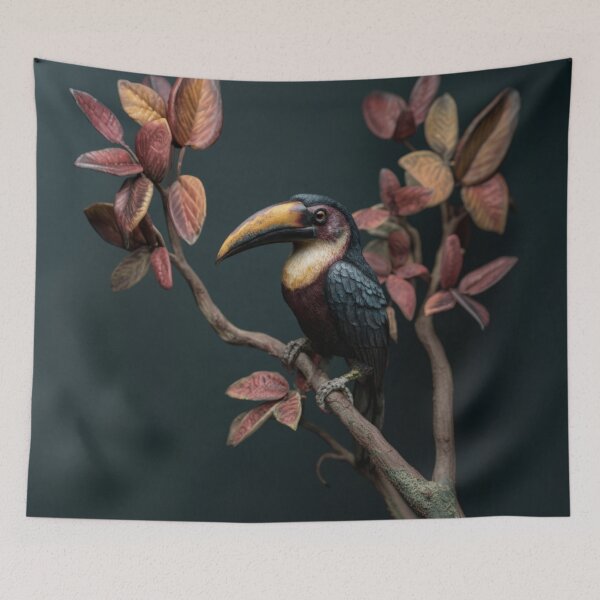 Item preview, A Toucan perched on rainforest branches, Birds in Motion designed and sold by CDC40.