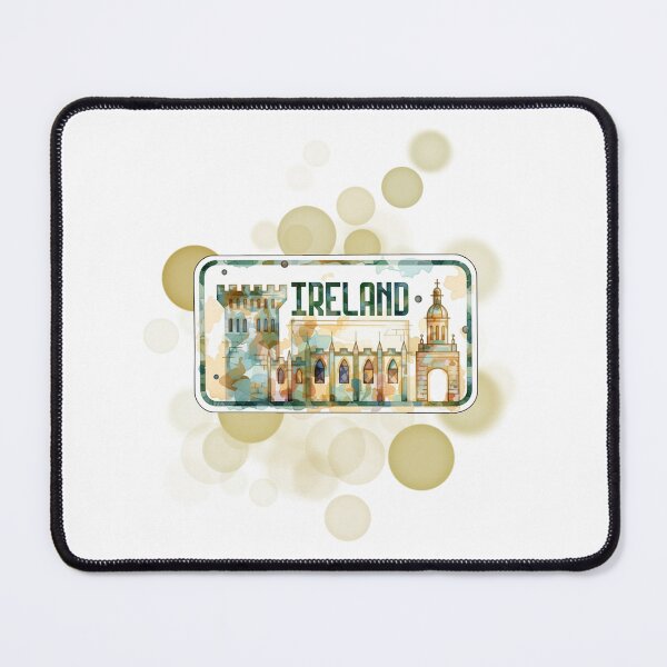 Item preview, Ireland Postage Stamp Vintage Travel Design designed and sold by iamKRUK.